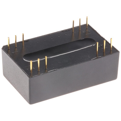 TRACOPOWER TEM 3N DC-DC Converter, 5V dc/ 600mA Output, 21.6 → 26.4 V dc Input, 3W, Through Hole, +85°C Max Temp