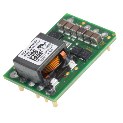TDK-Lambda i6A DC-DC Converter, 3.3 → 24V dc/ 14A Output, 9 → 40 V dc Input, 250W, PCB Mount, +125°C Max