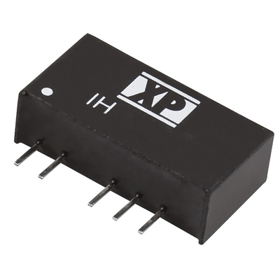 XP Power IH DC-DC Converter, ±15V dc/ ±66mA Output, 21.6 → 26.4 V dc Input, 2W, Through Hole, +85°C Max Temp