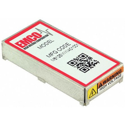 XP Power P DC-DC Converter, 2kV/ 1μA Output, 5 → 12 V dc Input, 2.4mW, PCB Mount, +70°C Max Temp -10°C Min Temp