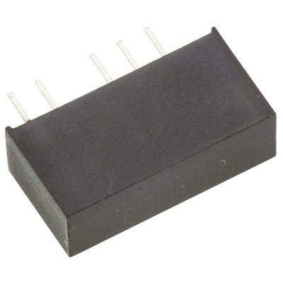 TRACOPOWER TMA DC-DC Converter, ±12V dc/ ±40mA Output, 4.5 → 5.5 V dc Input, 1W, Through Hole, +85°C Max Temp