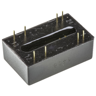 TRACOPOWER TEN 3 DC-DC Converter, ±5V dc/ ±250mA Output, 9 → 18 V dc Input, 3W, Through Hole, +85°C Max Temp
