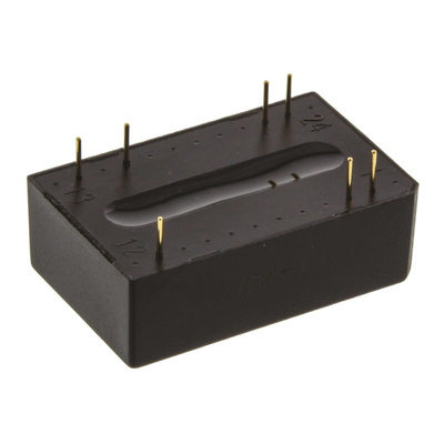 TRACOPOWER TEN 3 DC-DC Converter, 12V dc/ 250mA Output, 18 → 36 V dc Input, 3W, Through Hole, +85°C Max Temp