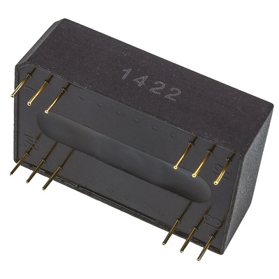 TRACOPOWER TEL 3 DC-DC Converter, ±15V dc/ ±100mA Output, 9 → 18 V dc Input, 3W, Through Hole, +85°C Max Temp