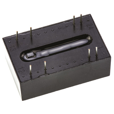 Recom REC5 DC-DC Converter, 5V dc/ 1A Output, 18 → 36 V dc Input, 5W, Through Hole, +75°C Max Temp -25°C Min Temp