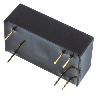 TRACOPOWER TEL 2 DC-DC Converter, 5V dc/ 400mA Output, 18 → 36 V dc Input, 2W, Through Hole, +75°C Max Temp