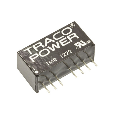 TRACOPOWER TMR 2 DC-DC Converter, ±12V dc/ ±85mA Output, 9 → 18 V dc Input, 2W, Through Hole, +85°C Max Temp