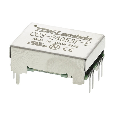 TDK-Lambda DC-DC Converter, 5V dc/ 600mA Output, 18 → 36 V dc Input, 3W, Through Hole, +85°C Max Temp -40°C Min