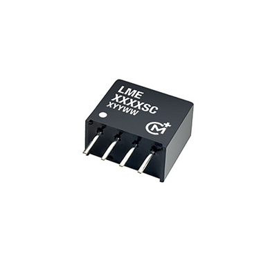 Murata Power Solutions LME DC-DC Converter, 5V dc/ 50mA Output, 4.5 → 5.5 V dc Input, 0.25W, Through Hole, +70°C