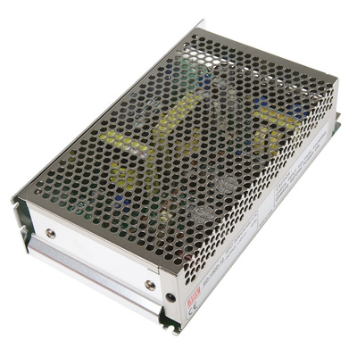 MEAN WELL DC-DC Converter, 12V dc/ 12.5A Output, 72 → 144 V dc Input, 150W, Chassis Mount, +60°C Max Temp -10°C