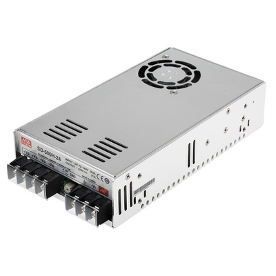 MEAN WELL DC-DC Converter, 24V dc/ 21A Output, 72 → 144 V dc Input, 500W, Chassis Mount, +60°C Max Temp -20°C