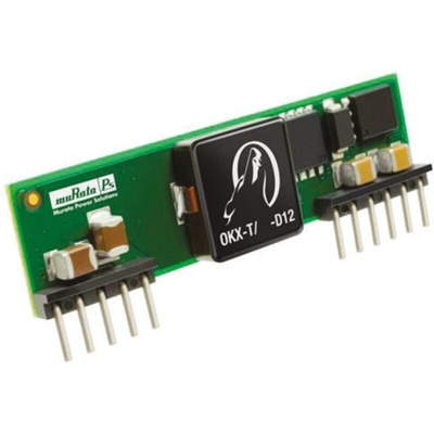 Murata Power Solutions OKX DC-DC Converter, 0.75 → 5.5V dc/ 16A Output, 8.3 → 14 V dc Input, 80W, Through