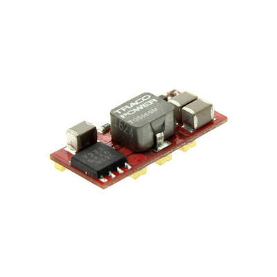 TRACOPOWER TOS DC-DC Converter, 0.75 → 5V dc/ 6A Output, 8.3 → 14 V dc Input, 30W, Surface Mount, +85°C