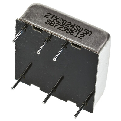 TRACOPOWER THN 20 DC-DC Converter, 5V dc/ 4A Output, 18 → 36 V dc Input, 20W, Through Hole, +85°C Max Temp -40°C