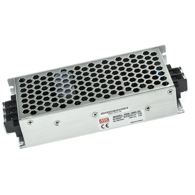 MEAN WELL RSD 100 DC-DC Converter, 24V dc/ 4.2A Output, 28.8 → 67.2 V dc Input, 100.8W, Chassis Mount, +70°C Max
