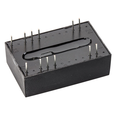 Recom Rxx-B DC-DC Converter, 40 → 120V dc/ 25mA Output, 4.5 → 6 V dc Input, 3W, Through Hole, +70°C Max