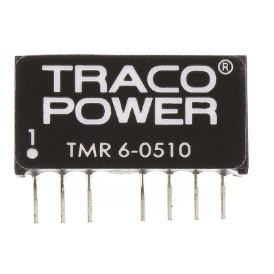 TRACOPOWER TMR 6 DC-DC Converter, 3.3V dc/ 1.3A Output, 4.5 → 9 V dc Input, 6W, Through Hole, +70°C Max Temp