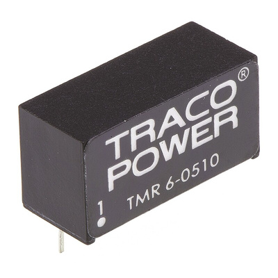 TRACOPOWER TMR 6 DC-DC Converter, 3.3V dc/ 1.3A Output, 4.5 → 9 V dc Input, 6W, Through Hole, +70°C Max Temp