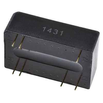 TRACOPOWER TEN 6N DC-DC Converter, 24V dc/ 250mA Output, 18 → 36 V dc Input, 6W, Through Hole, +85°C Max Temp