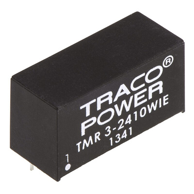 TRACOPOWER TMR 3WIE DC-DC Converter, 3.3V dc/ 700mA Output, 9 → 36 V dc Input, 3W, Through Hole, +85°C Max Temp
