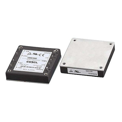 Cosel DC-DC Converter, 24V dc/ 4.2A Output, 18 → 36 V dc Input, 100.8W, Through Hole, +100°C Max Temp -40°C Min