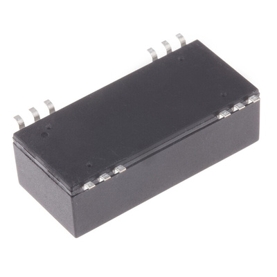 TRACOPOWER TES 3 DC-DC Converter, ±15V dc/ ±100mA Output, 18 → 36 V dc Input, 3W, Surface Mount, +85°C Max Temp