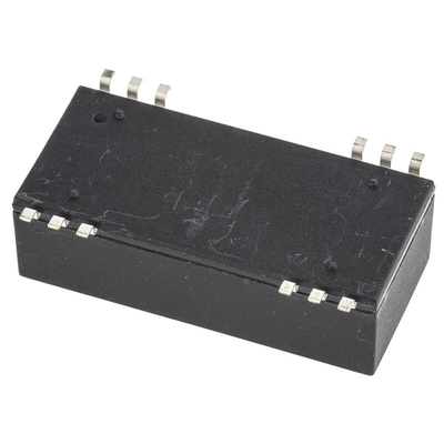 TRACOPOWER TES 3 DC-DC Converter, 5V dc/ 600mA Output, 18 → 36 V dc Input, 3W, Surface Mount, +85°C Max Temp