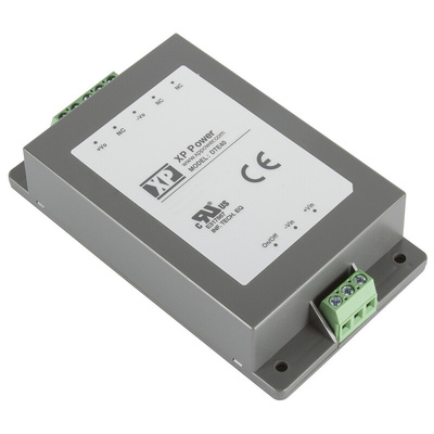XP Power DTE40 DC-DC Converter, 12V dc/ 3.33A Output, 18 → 75 V dc Input, 40W, Chassis Mount, +85°C Max Temp