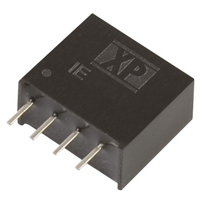 XP Power IE DC-DC Converter, 3.3V dc/ 300mA Output, 2.7 → 3.3 V dc Input, 1W, Through Hole, +85°C Max Temp -40°C