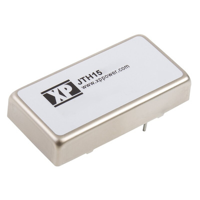 XP Power JTH DC-DC Converter, ±12V dc/ ±625mA Output, 9 → 36 V dc Input, 15W, Through Hole, +100°C Max Temp