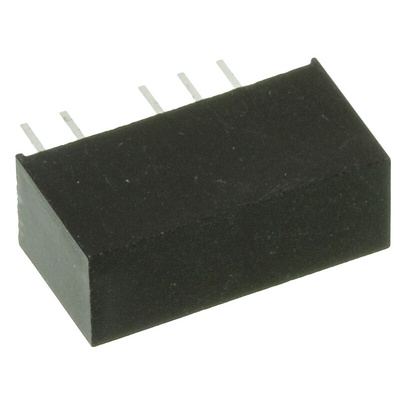 TRACOPOWER TMA DC-DC Converter, ±5V dc/ ±100mA Output, 21.6 → 26.4 V dc Input, 1W, Through Hole, +85°C Max Temp