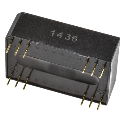 TRACOPOWER TEL 3 DC-DC Converter, ±15V dc/ ±100mA Output, 10 → 30 V dc Input, 3W, Through Hole, +85°C Max Temp