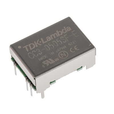 TDK-Lambda DC-DC Converter, 5V dc/ 600mA Output, 4.5 → 9 V dc Input, 3W, Through Hole, +85°C Max Temp -40°C Min