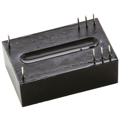 Recom REC3 DC-DC Converter, 5V dc/ 600mA Output, 4.25 → 5.75 V dc Input, 3W, Through Hole, +80°C Max Temp -40°C