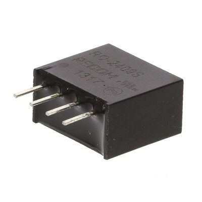 Recom RO DC-DC Converter, 9V dc/ 111mA Output, 21.6 → 26.4 V dc Input, 1W, Through Hole, +85°C Max Temp -40°C