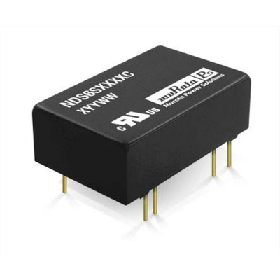 Murata Power Solutions NDS6 DC-DC Converter, 5V dc/ 1.2A Output, 18 → 36 V dc Input, 6W, Through Hole, +85°C Max