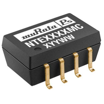 Murata Power Solutions NTE DC-DC Converter, 12V dc/ 83mA Output, 4.5 → 5.5 V dc Input, 1W, Surface Mount, +85°C