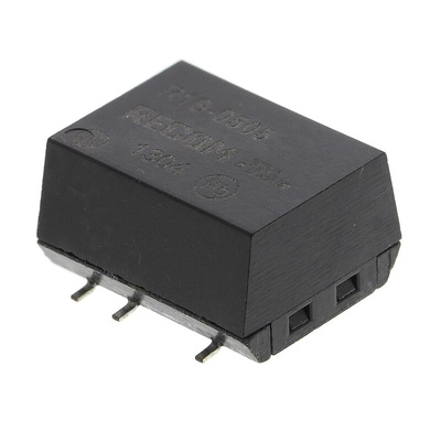 Recom R1S DC-DC Converter, 5V dc/ 200mA Output, 4.5 → 5.5 V dc Input, 1W, Surface Mount, +100°C Max Temp -40°C