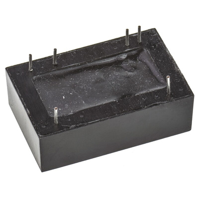 Recom REC6 DC-DC Converter, ±15V dc/ ±200mA Output, 18 → 36 V dc Input, 6W, Through Hole, +75°C Max Temp -40°C