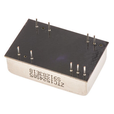 TRACOPOWER THD 15N DC-DC Converter, 5V dc/ 3A Output, 18 → 36 V dc Input, 15W, Through Hole, +85°C Max Temp