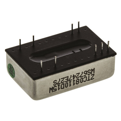 TRACOPOWER TEN 8WI DC-DC Converter, ±15V dc/ ±267mA Output, 43 → 160 V dc Input, 8W, Through Hole, +85°C Max