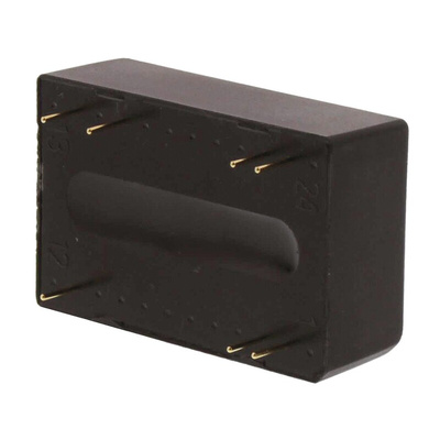 TRACOPOWER TEN 6WIN DC-DC Converter, 24V dc/ 250mA Output, 18 → 75 V dc Input, 6W, Through Hole, +85°C Max Temp
