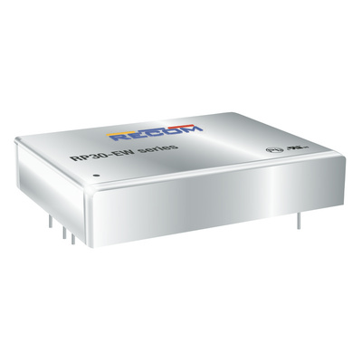 Recom RP30-EW DC-DC Converter, 15V dc/ 2A Output, 10 → 40 V dc Input, 30W, Through Hole, +85°C Max Temp -40°C