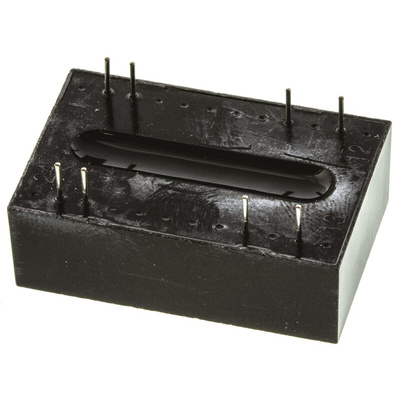 Recom REC3 DC-DC Converter, 5V dc/ 600mA Output, 9 → 18 V dc Input, 3W, Through Hole, +85°C Max Temp -40°C Min