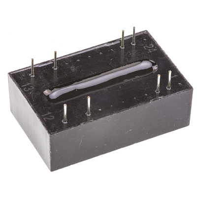 Recom REC5 DC-DC Converter, ±12V dc/ ±210mA Output, 18 → 36 V dc Input, 5W, Through Hole, +75°C Max Temp -25°C