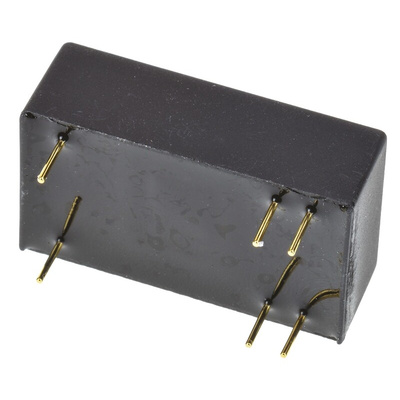 TRACOPOWER TEL 2 DC-DC Converter, ±12V dc/ ±85mA Output, 9 → 18 V dc Input, 2W, Through Hole, +75°C Max Temp