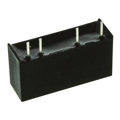 TRACOPOWER TMV DC-DC Converter, 5V dc/ 200mA Output, 10.8 → 13.2 V dc Input, 1W, Through Hole, +85°C Max Temp