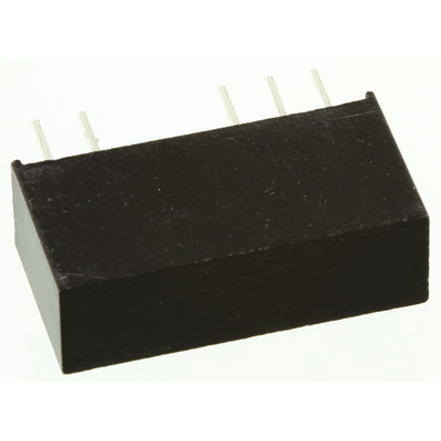 Recom RH DC-DC Converter, ±15V dc/ ±33mA Output, 21.6 → 26.4 V dc Input, 1W, Through Hole, +85°C Max Temp -40°C