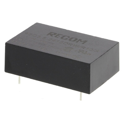 Recom REC3.5 DC-DC Converter, ±15V dc/ ±117mA Output, 18 → 36 V dc Input, 3.5W, Through Hole, +85°C Max Temp