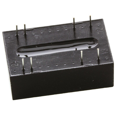 Recom REC5 DC-DC Converter, ±12V dc/ ±210mA Output, 9 → 36 V dc Input, 5W, Through Hole, +75°C Max Temp -40°C